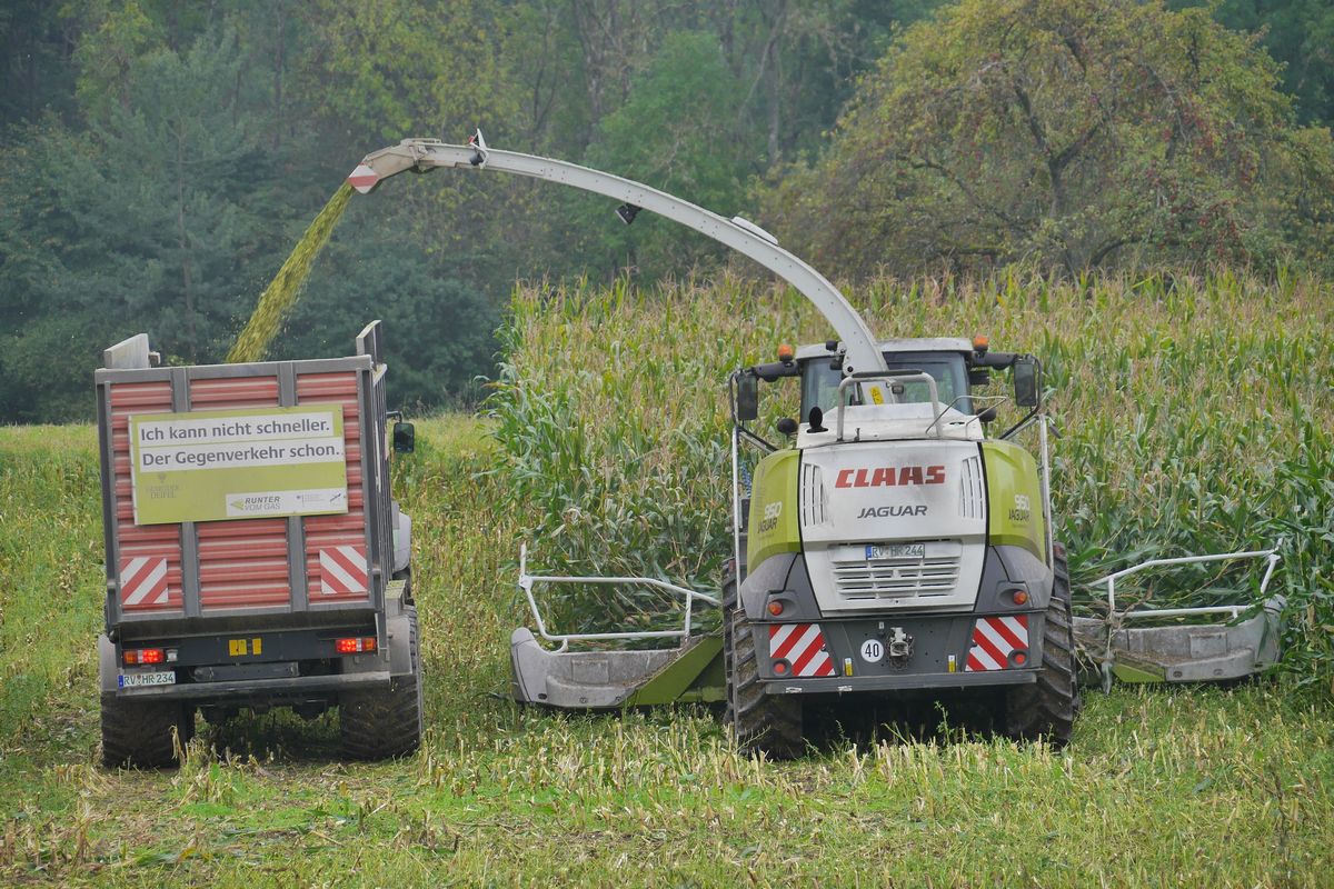 Jaguar 950 und Fendt 724