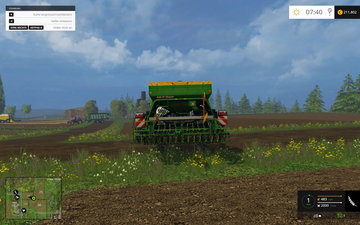 WIP: Amazone Sämaschinen Pack V3 für LS 2015