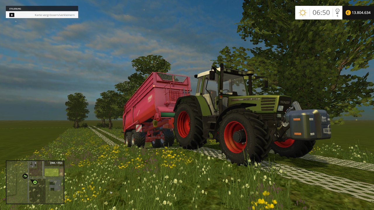 515 c auf den weg zum Hof