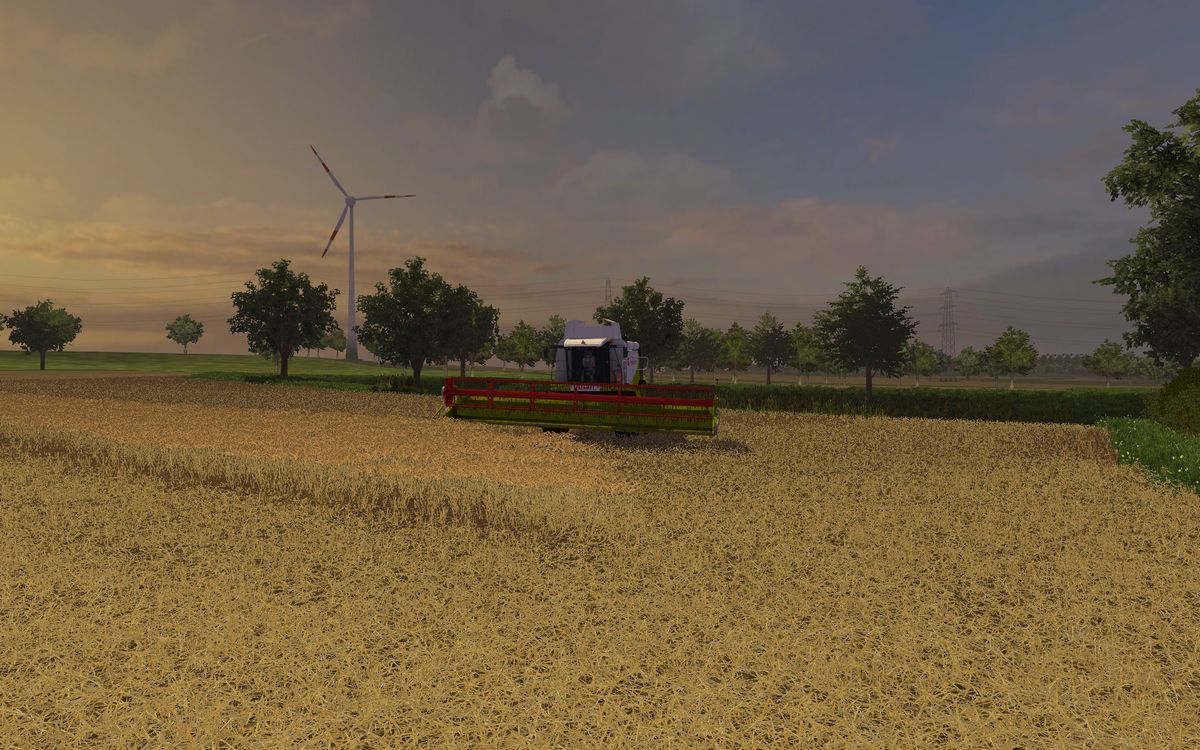 Claas Lexion 550 im LS 2013
