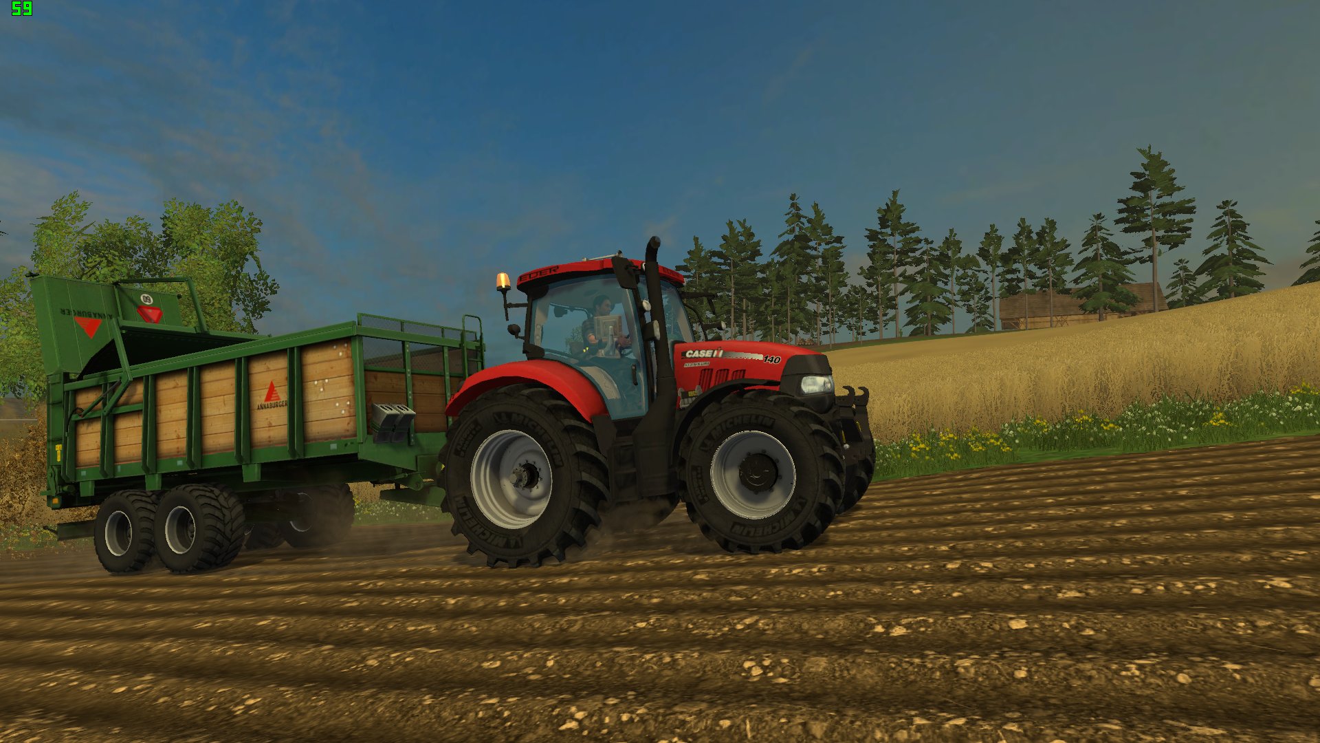 Case Maxxum bei der Arbeit