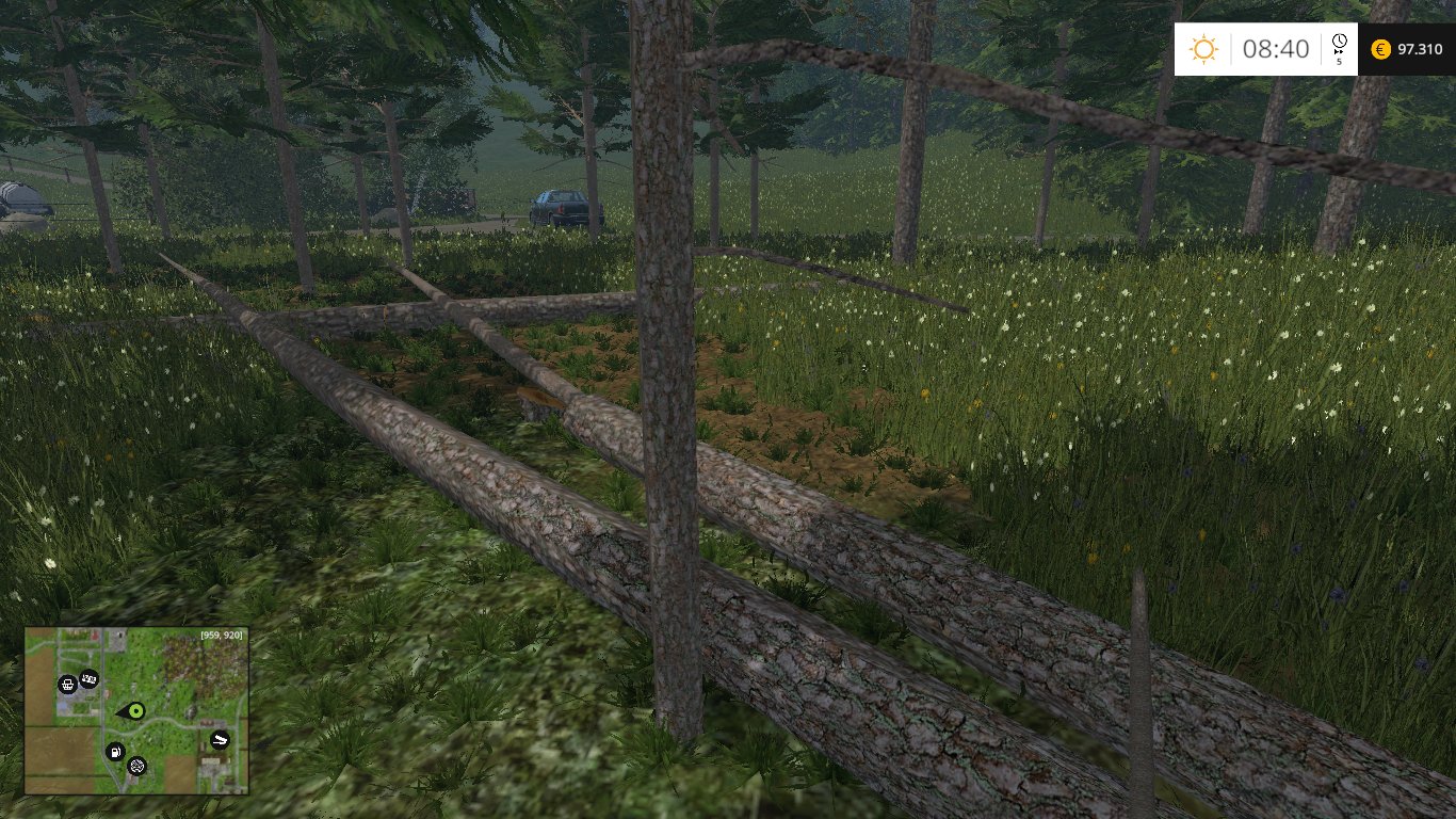 War im Wald