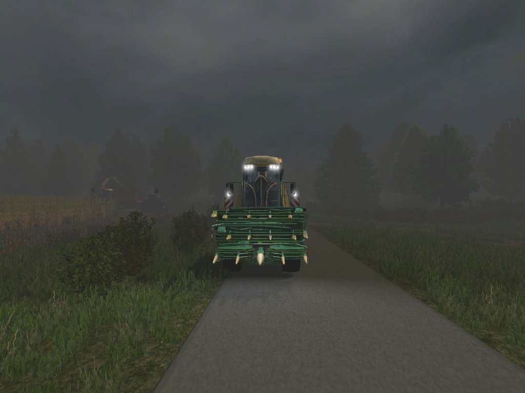 200 ha Mais müssen weg :D