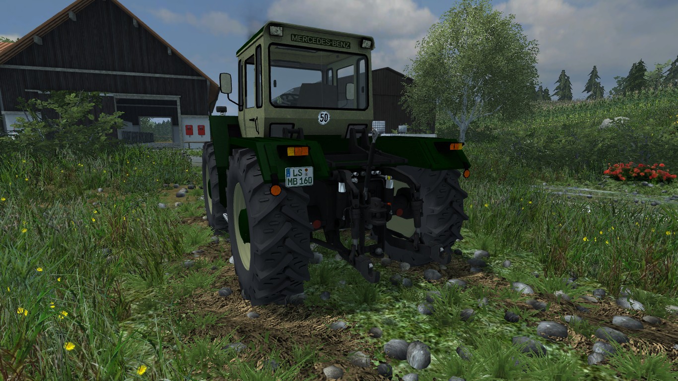 MB Trac 1600 Silberdistel
