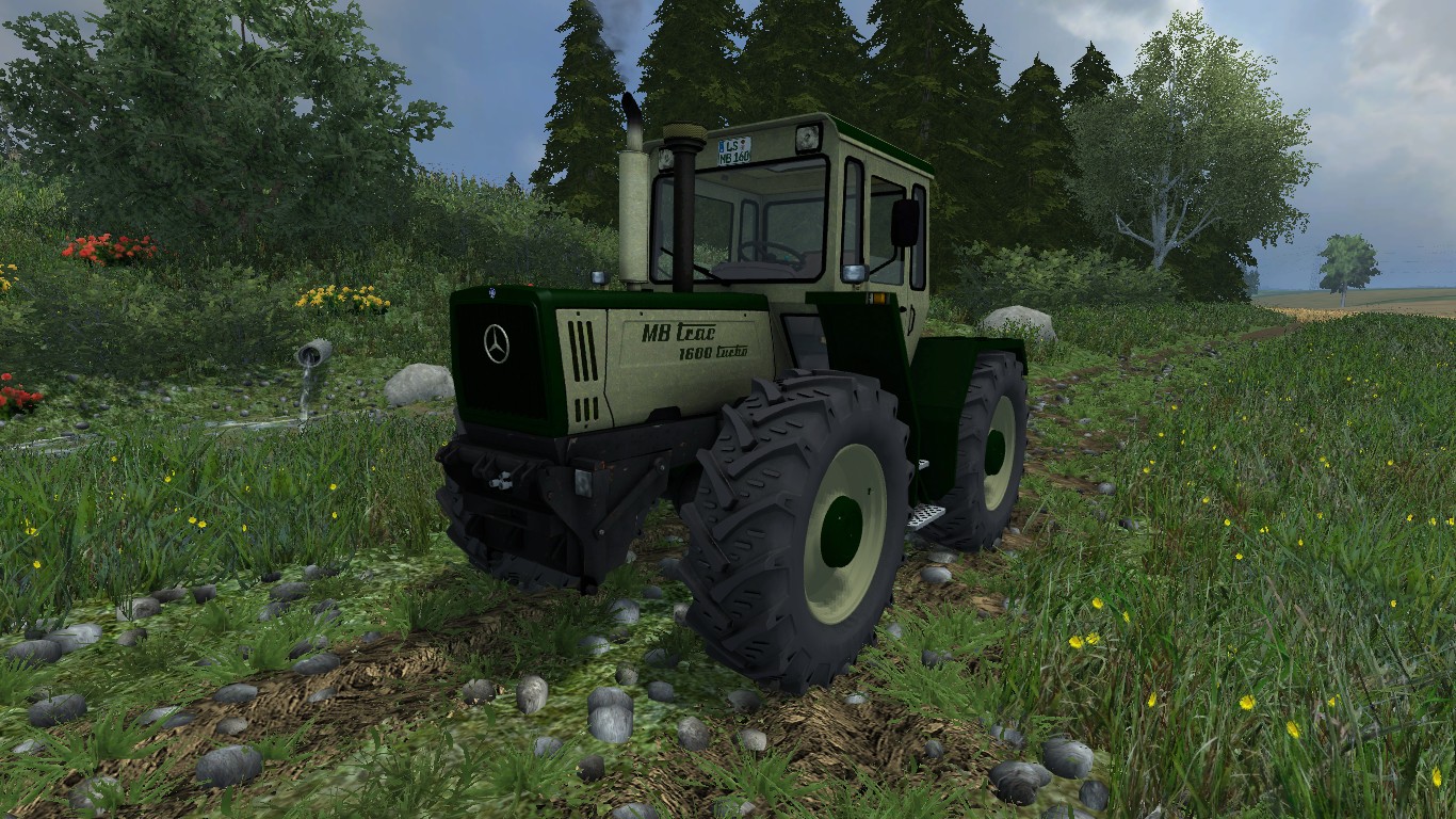 MB Trac 1600 Silberdistel