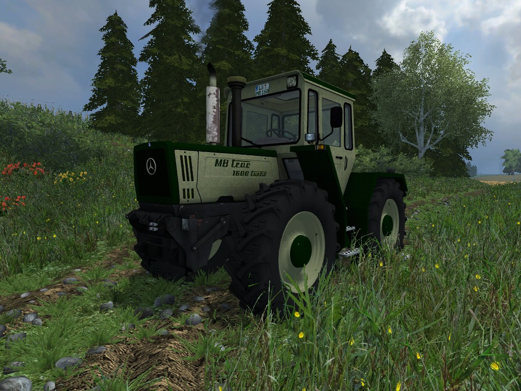 MB Trac 1600 Turbo Silberdistel überarbeitet