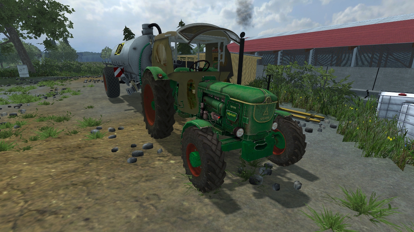 Deutz D8005 mit JOBA Fass