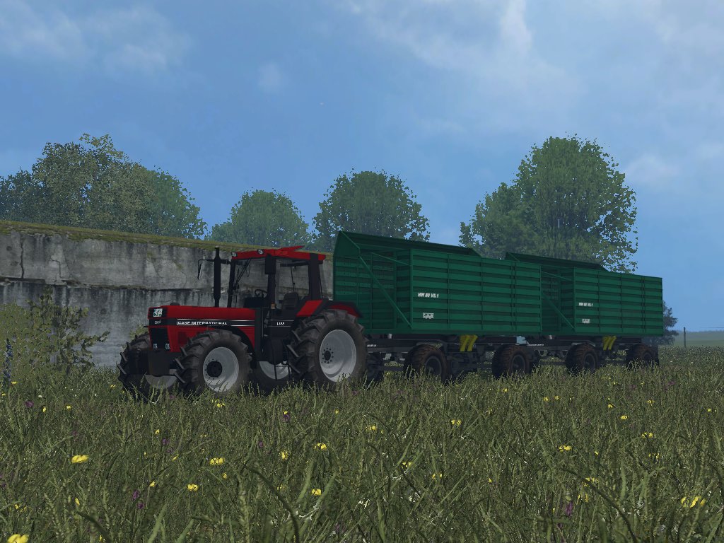 Case IHC 1455XL mit 2 Conow HW80 V5.1