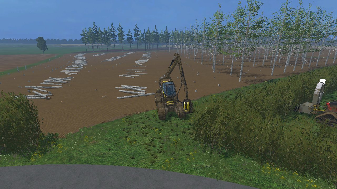 Plantage bearbeiten mit FDR Scorpion