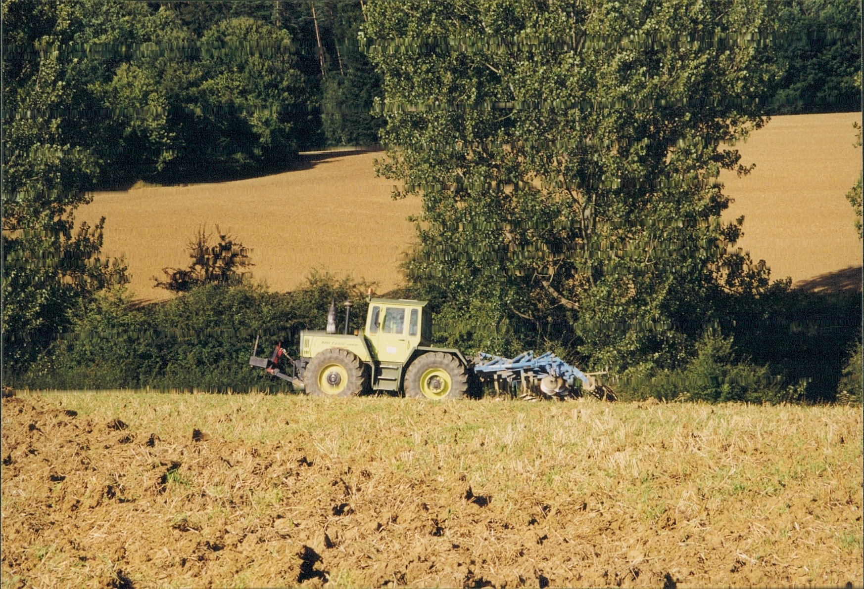 MB Trac 1800 IC + Lemken Smaragd 500