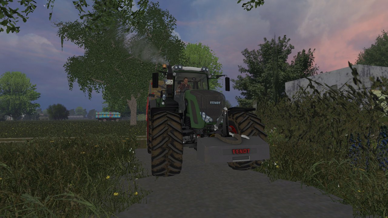 Ballen sammeln mit Fendt 933