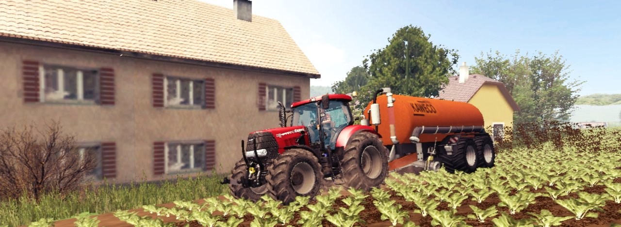Güllefahren in Tschechien