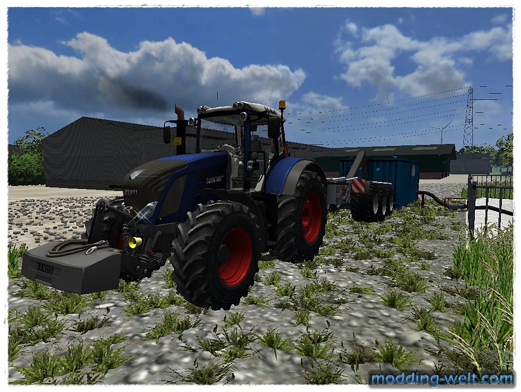 Fendt 828 Vario Bleu