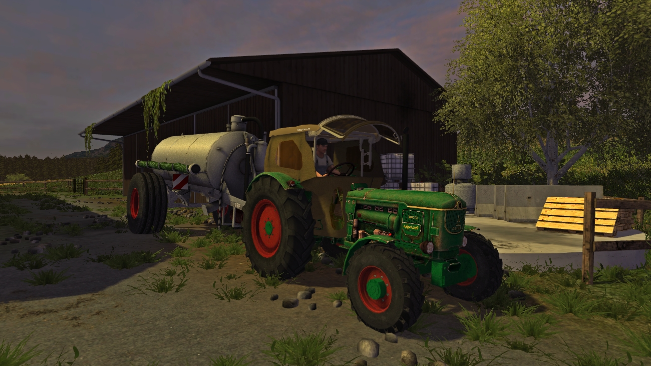 Deutz D8005 mit Eigenbau 8000l Fass :)