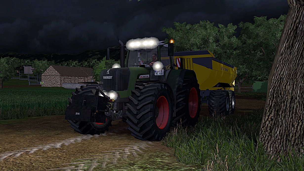 Fendt Vario 930 TMS und Mulde