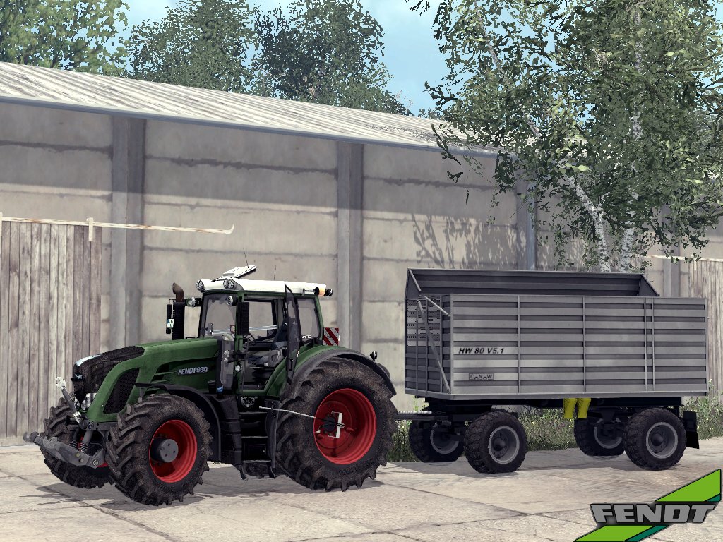 Ne Runde mitm Fendt 930 gedreht :)