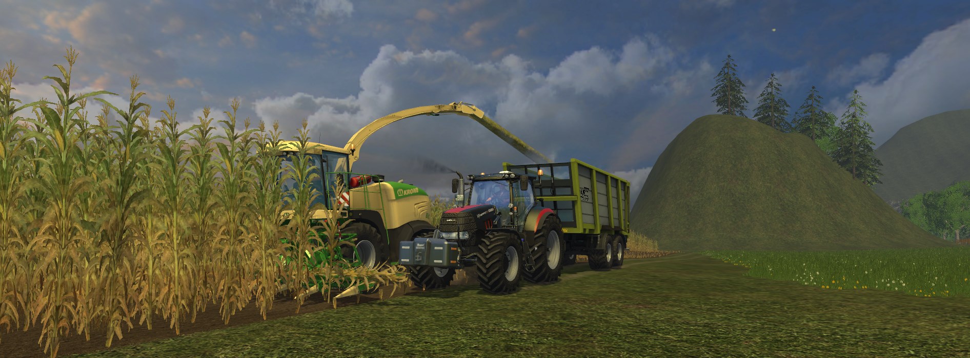 Mal den neuen Häcksler Testen  BigX580