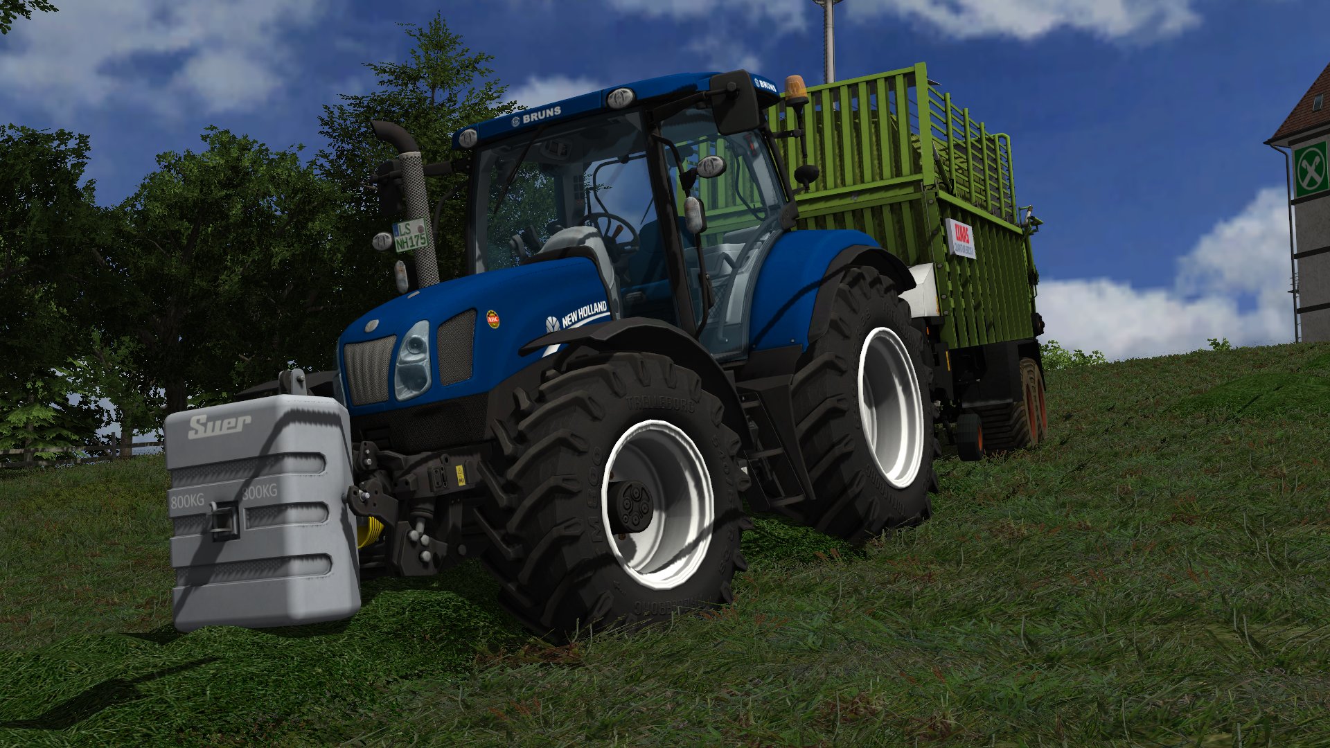 New Holland T6.175 Blue Power