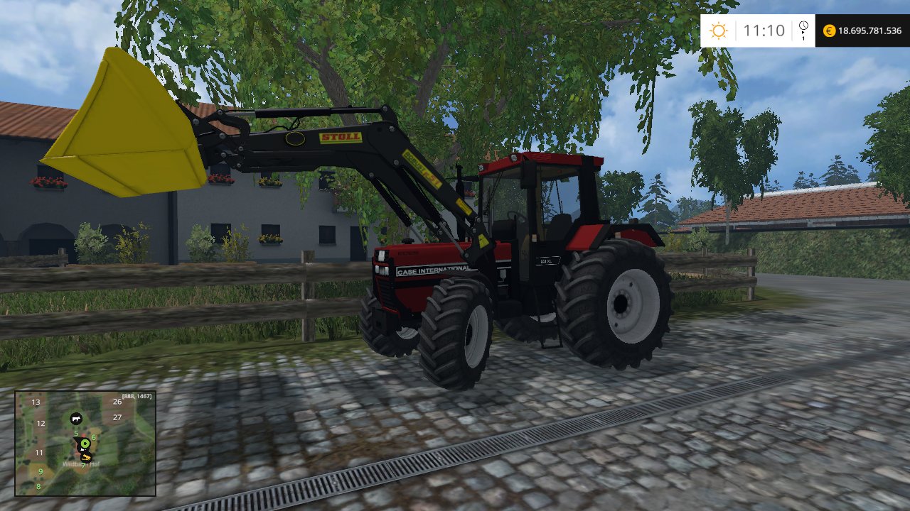 844 hat nen neuen Frontlader bekommen :)