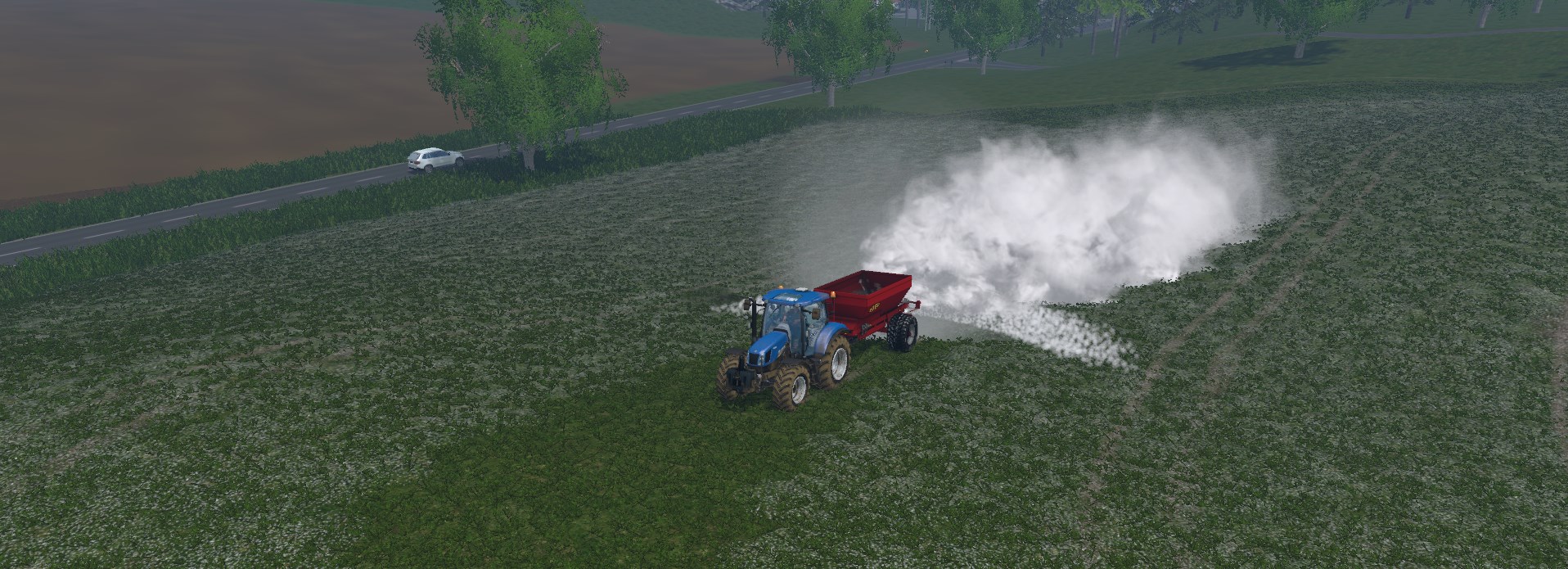 Wiese kalken :D