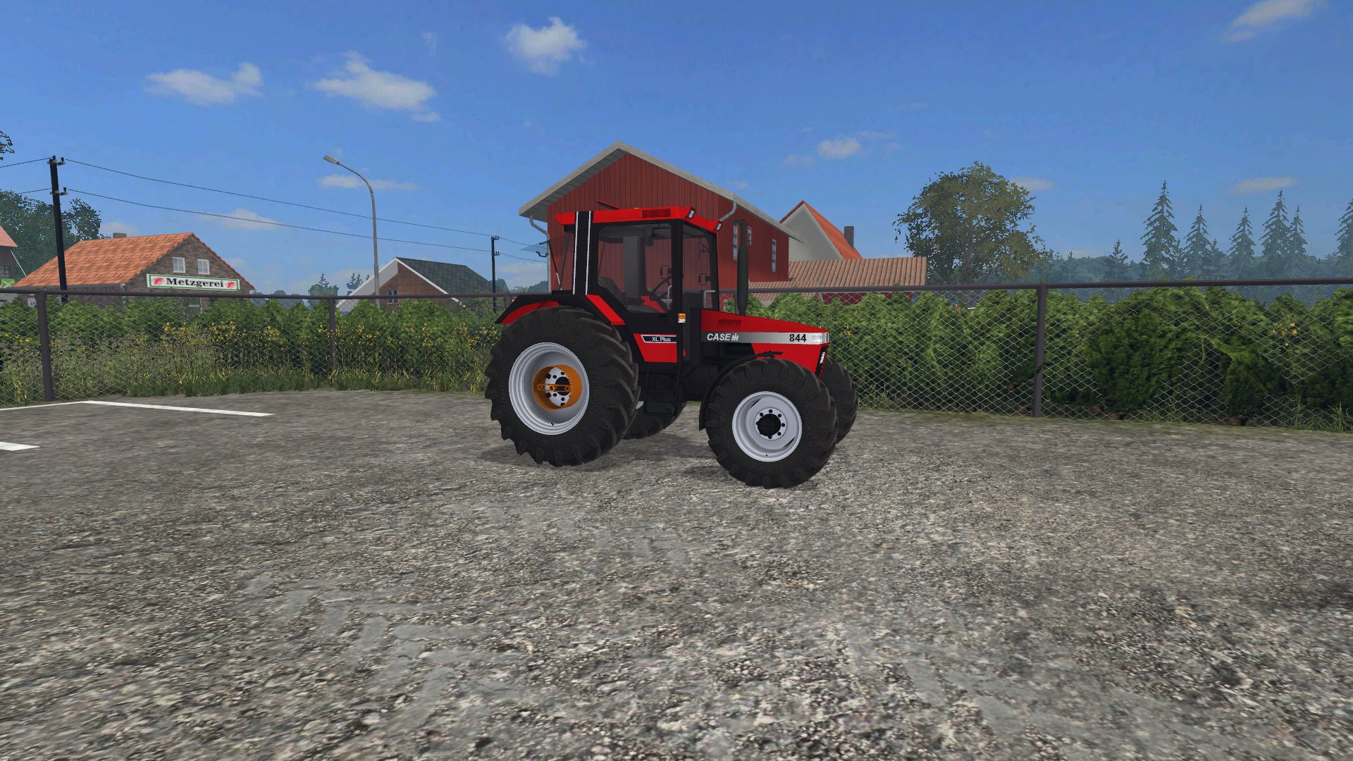 Case IH 844 XL Plus mit Schräghaube