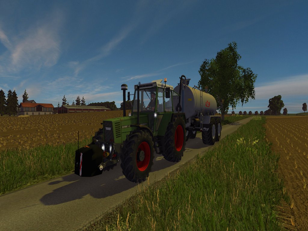 615 mit Fliegl Gülletonne