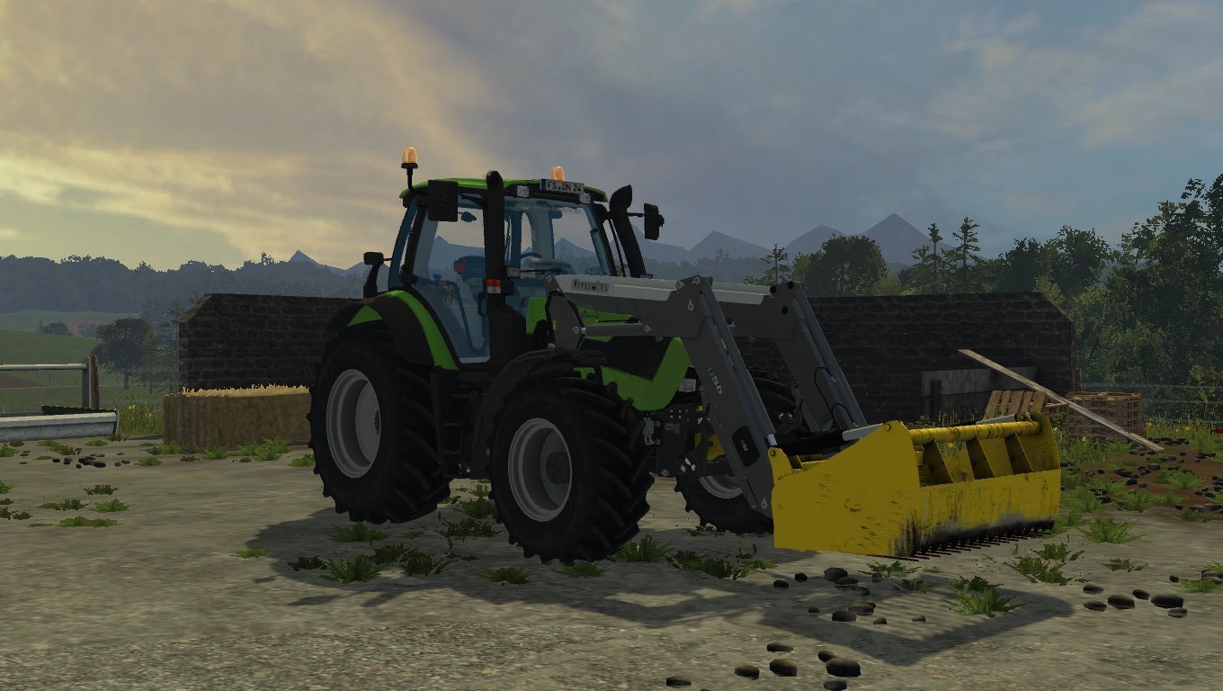 Deutz mit Quicke Frontlader