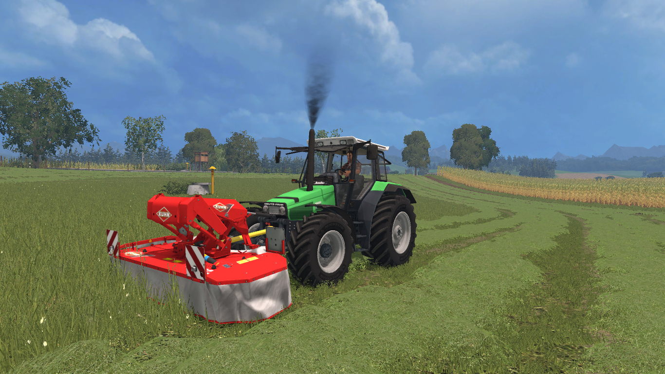 Mähen mit dem AgroStar 4.68