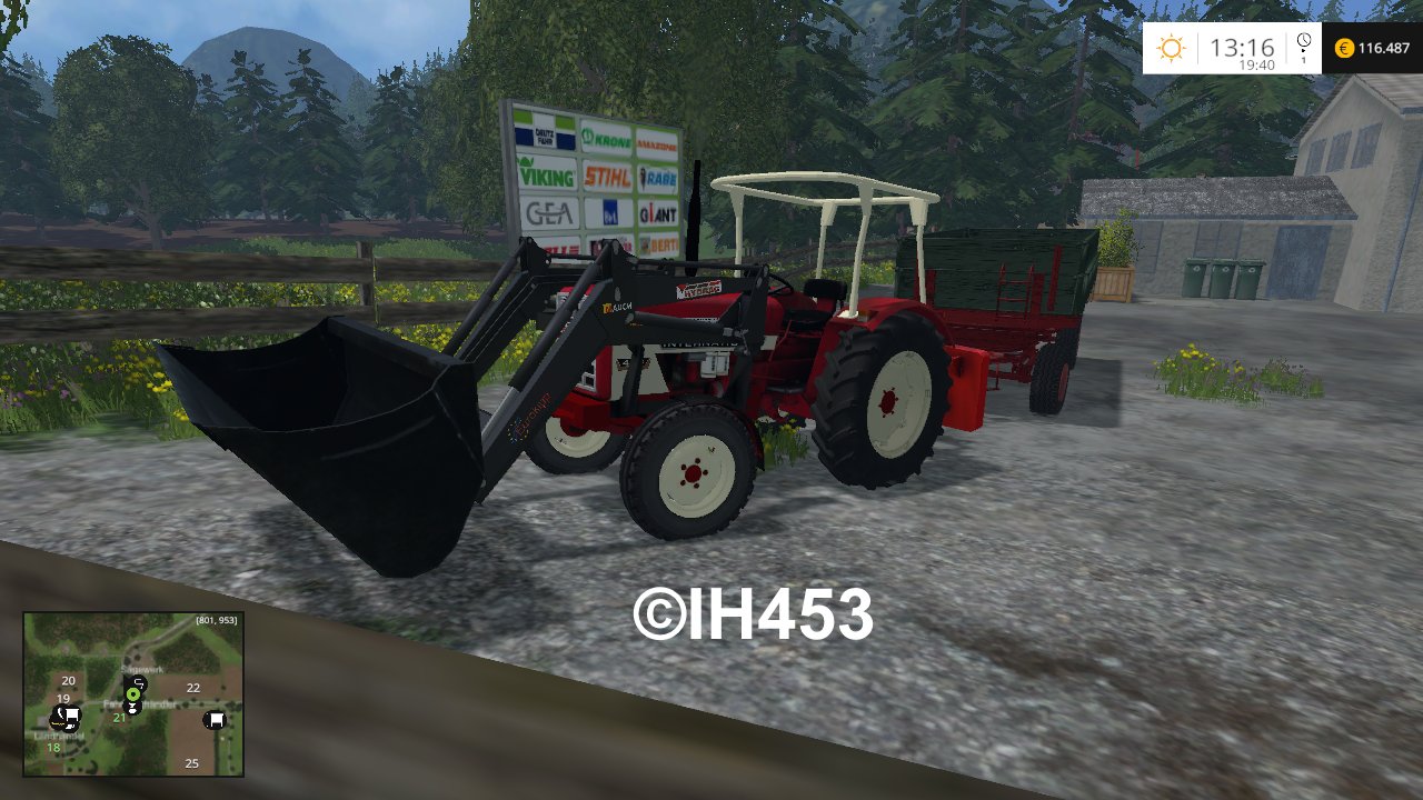 IHC 453 Voll im gange