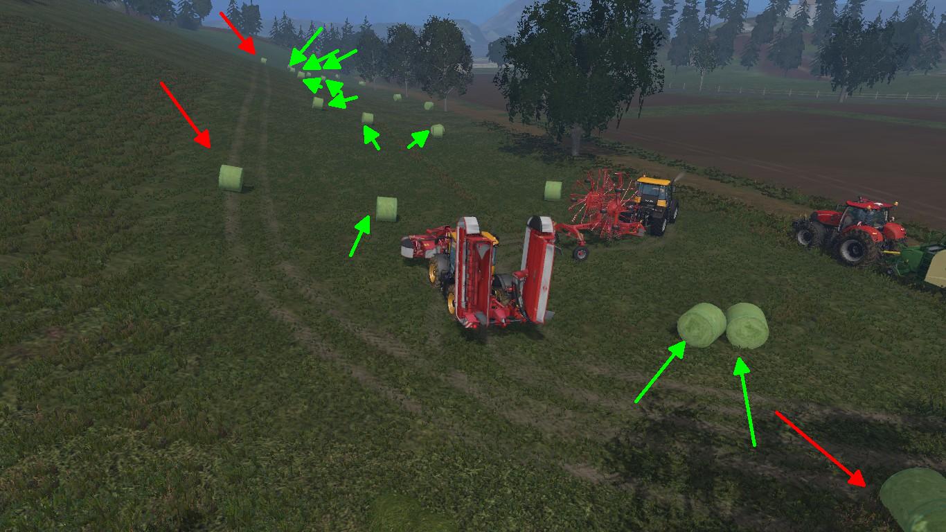 Schwadproblem auf der Pferdenau