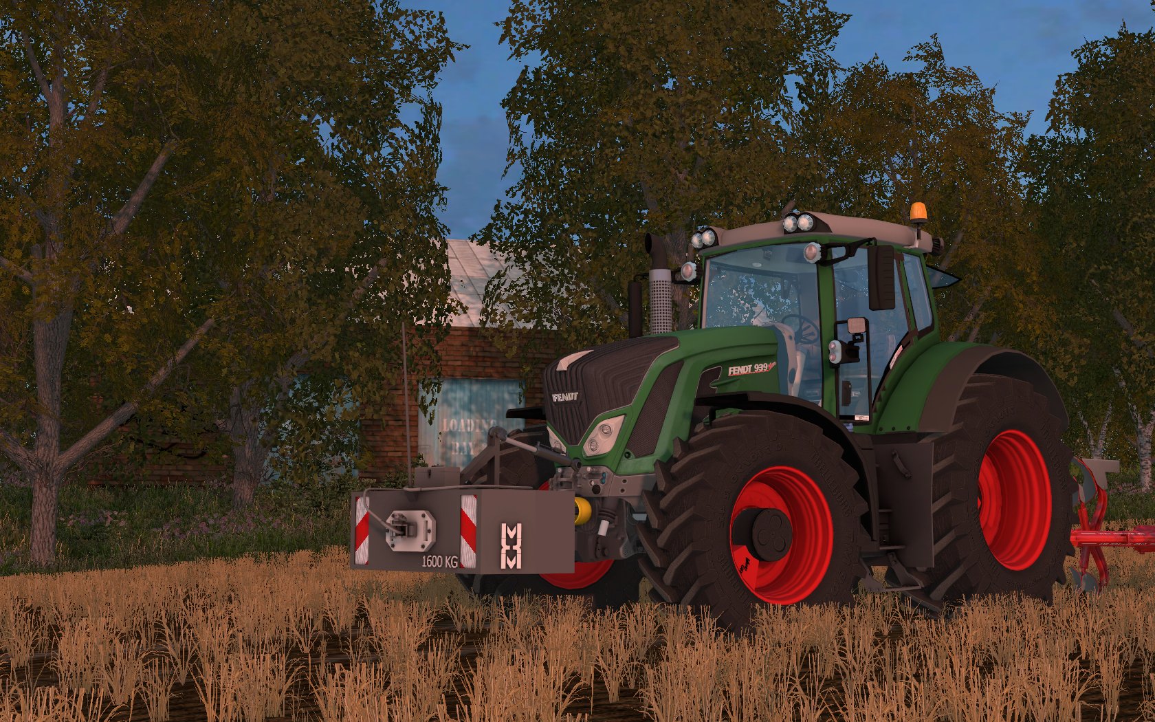 Fendt 939 S4 am pflügen
