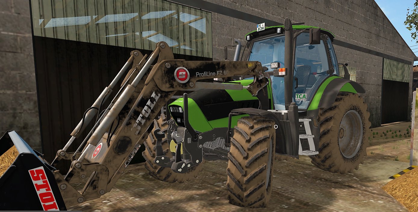 Mal den Agrotron nen bisschen umgebaut