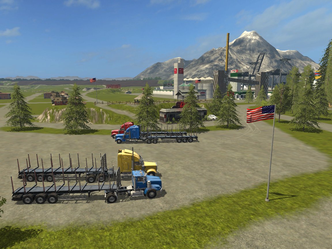 American_Logger_Truckstop_am_Hafen