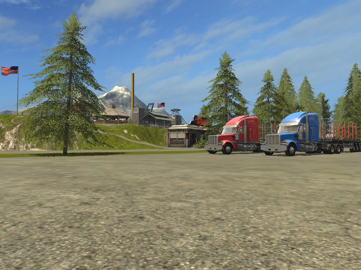 American_Logger_Truckstop_am_Hafen