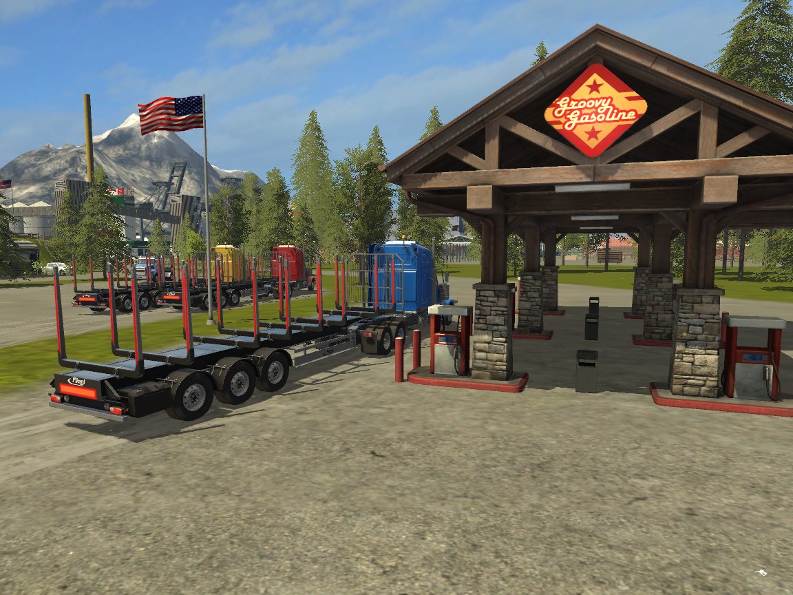 American_Logger_Truckstop_am_Hafen