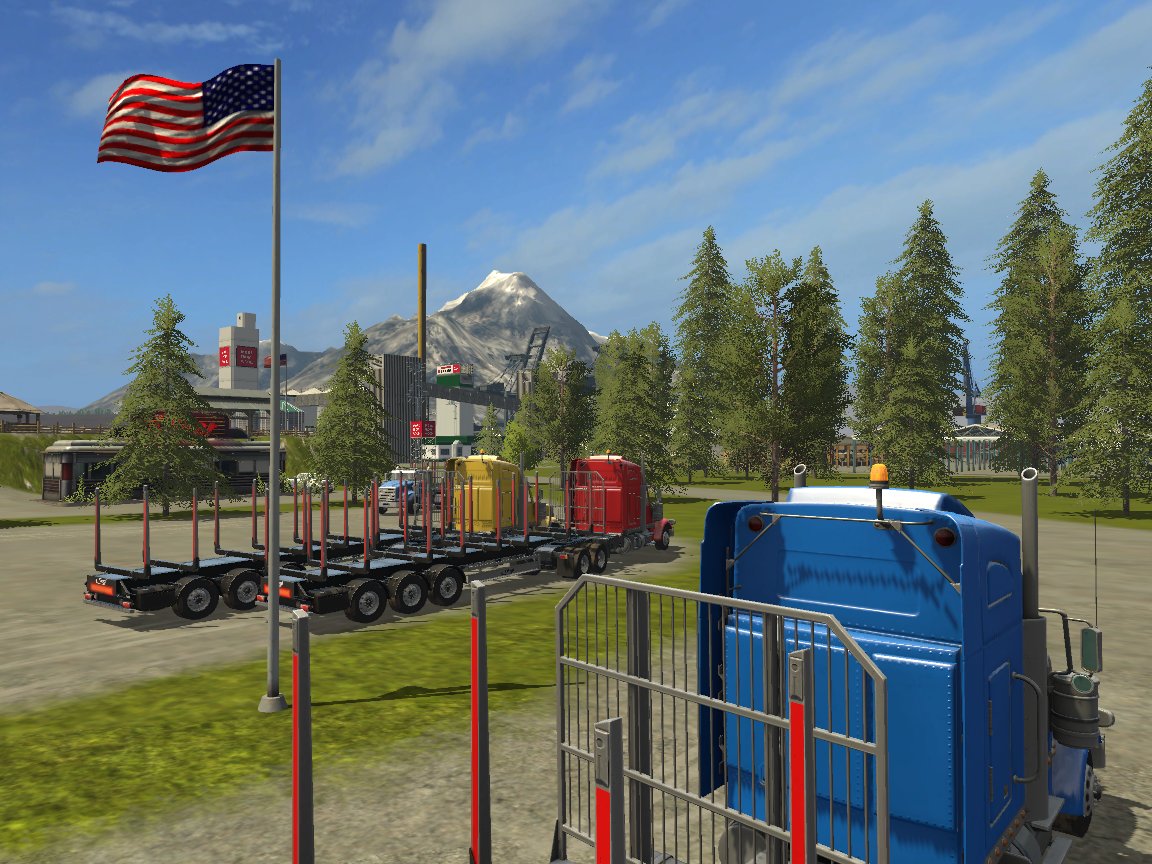 American_Logger_Truckstop_am_Hafen