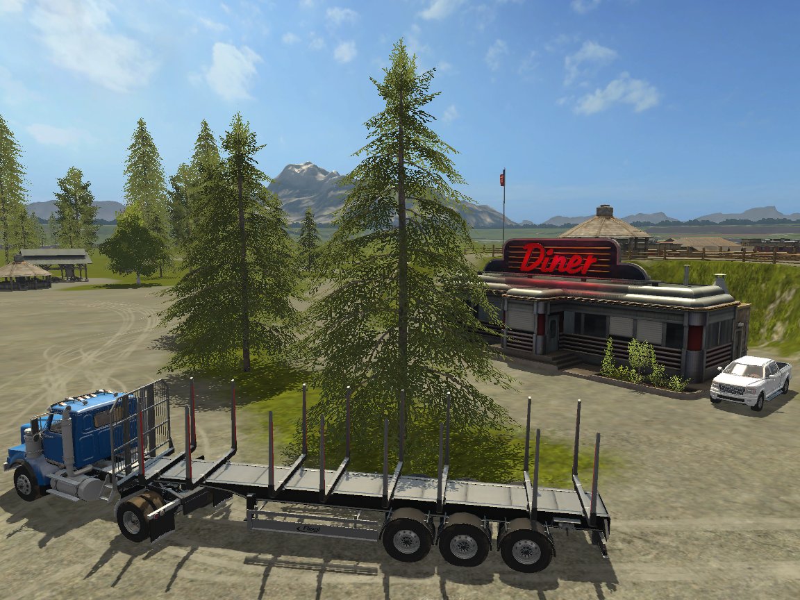 American_Logger_Truckstop_am_Hafen