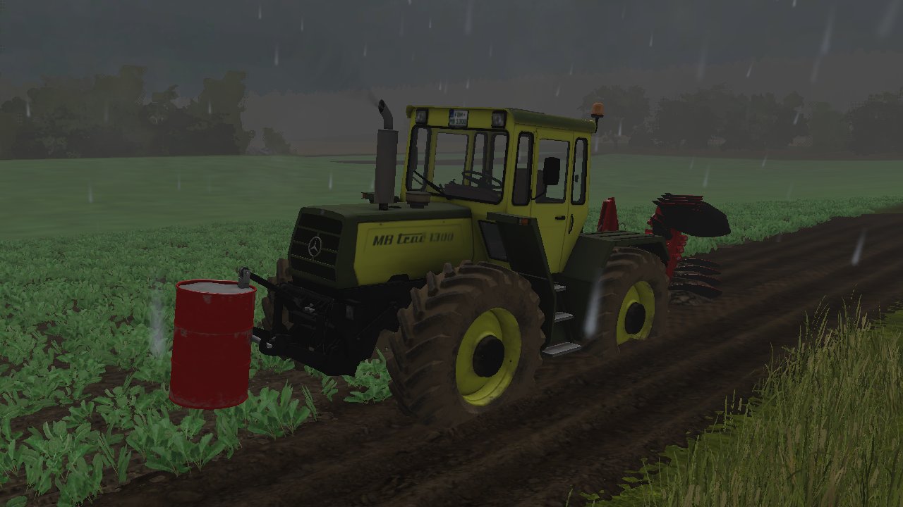 MB Trac sitzt fest :ugly: