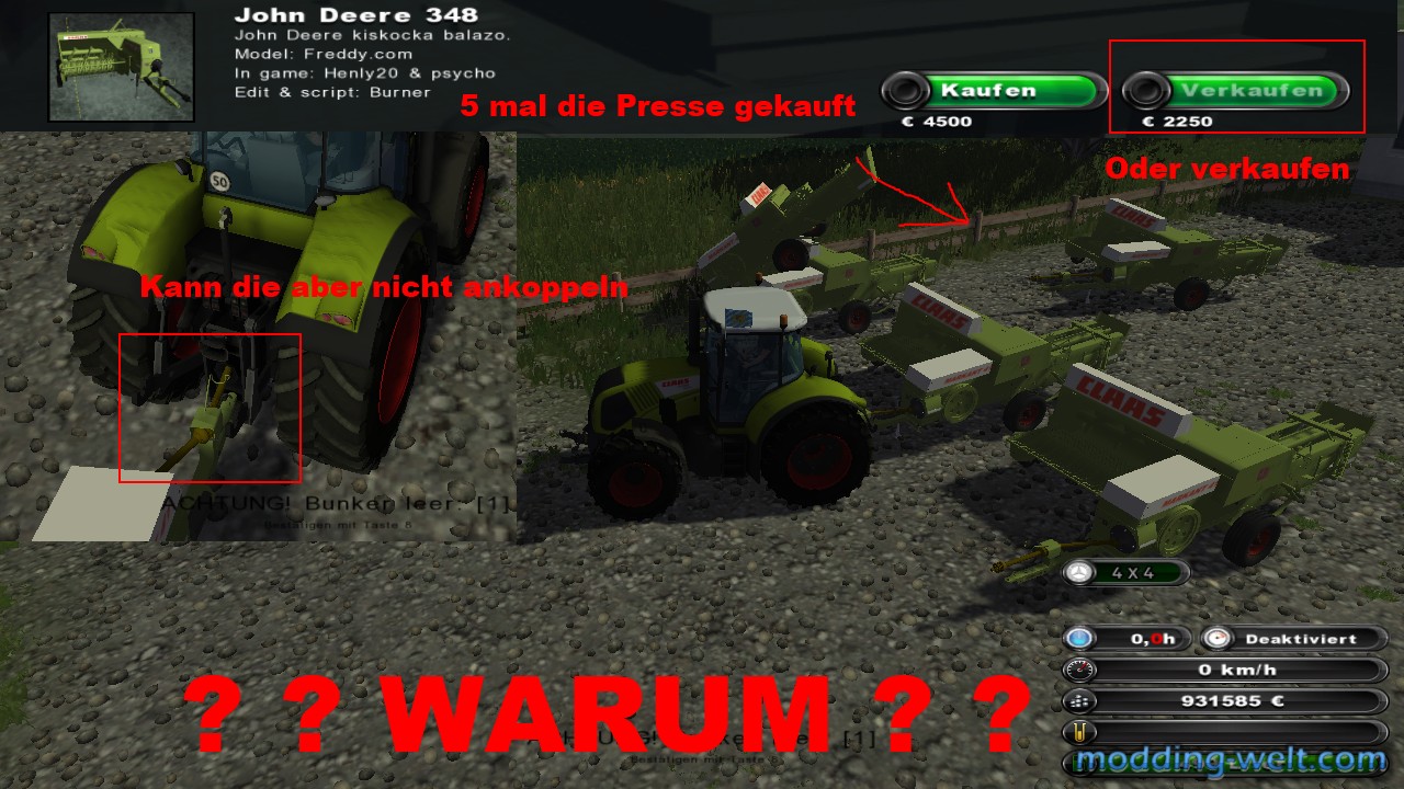 Problem Mit presse