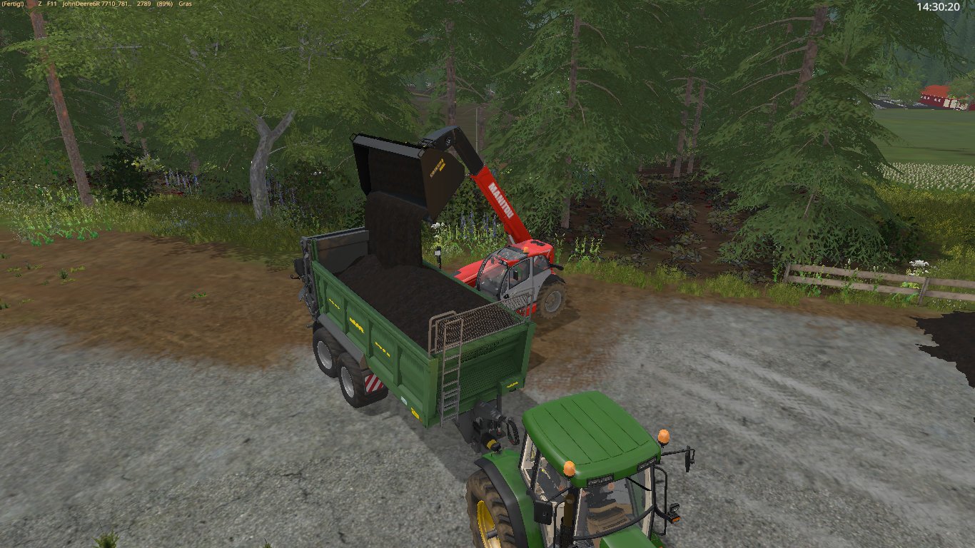 Kompost laden