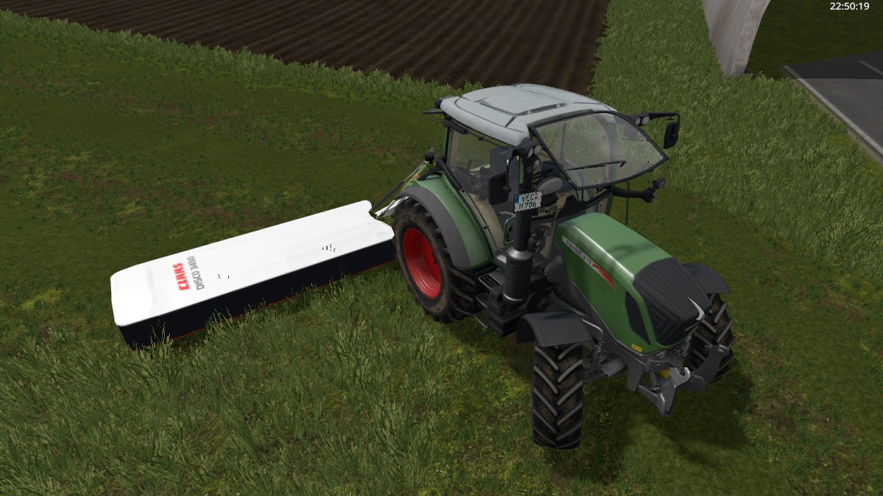 Fendt 313 Beim Mähen