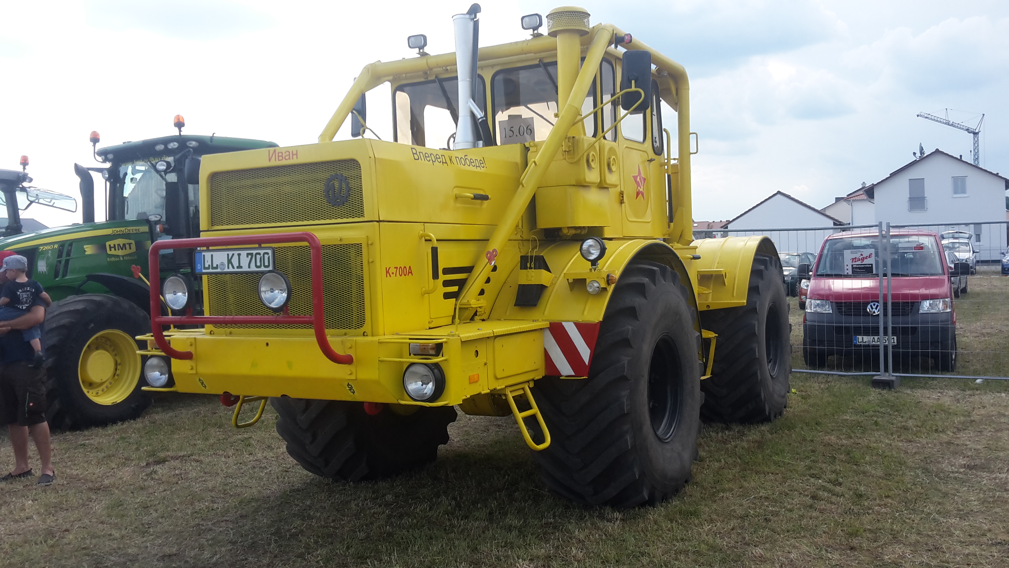 Heute bin ich beim Traktorpulling in Obermeitingen gewesen. :D