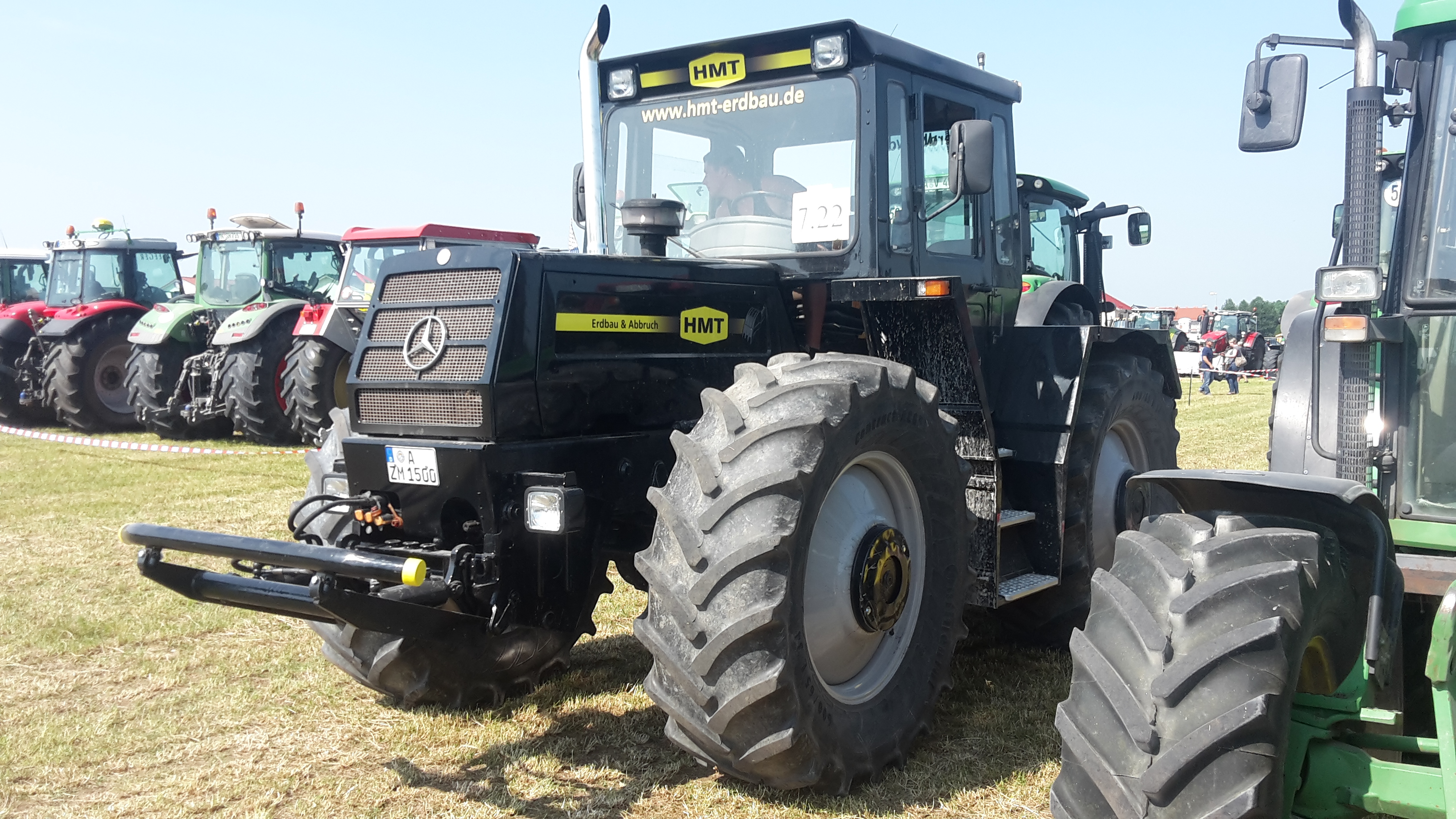 Heute bin ich beim Traktorpulling in Obermeitingen gewesen. :D