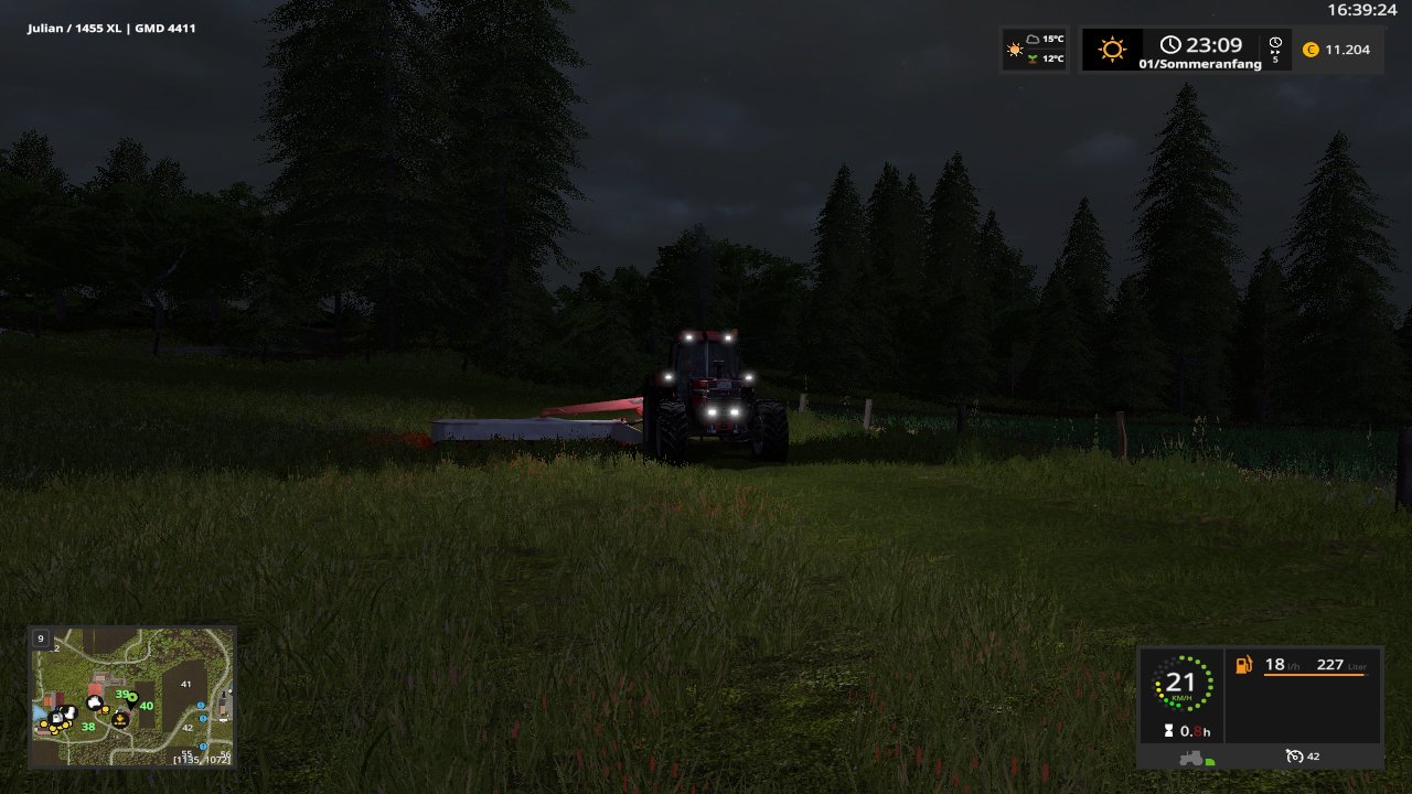 Bei Nacht und Nebel...