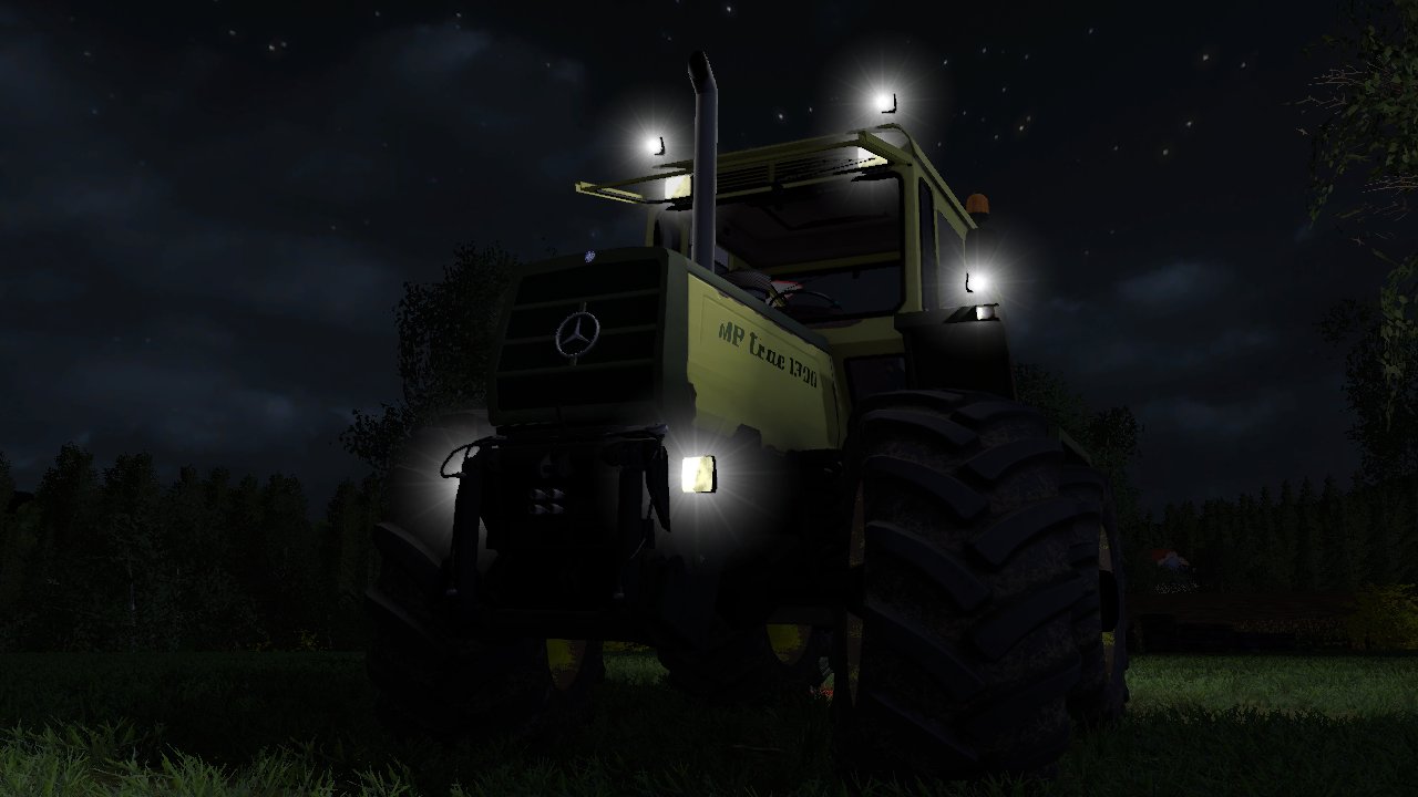 Noch ein Bild von Trac bei Nacht