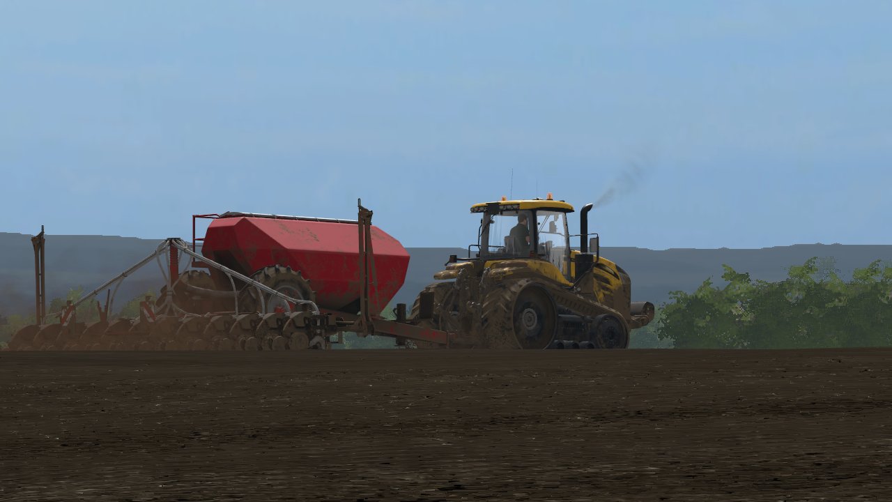 Mais legen mit Challenger Mt765C und Horsch Maestro