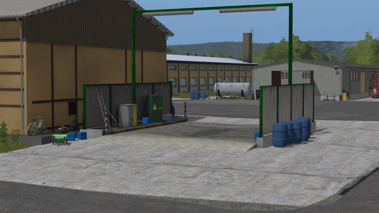 Neuer Waschplatz