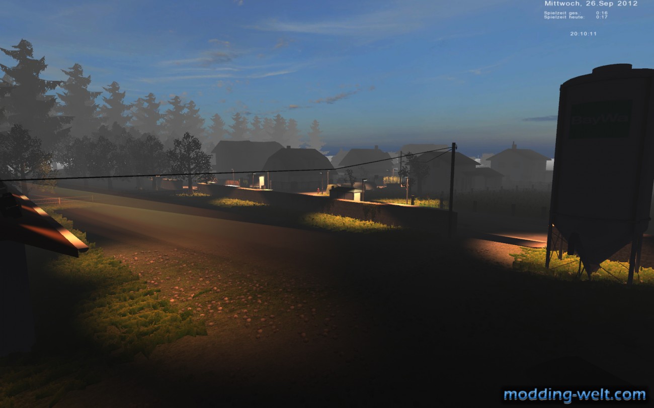 Screen Meiner Map leider mit Physiks :D