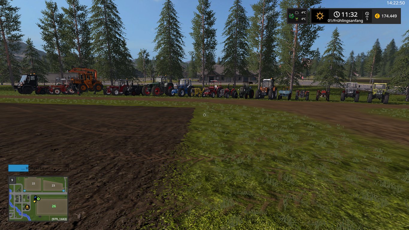 Kleines Traktor Treffen am Nachmittag :)