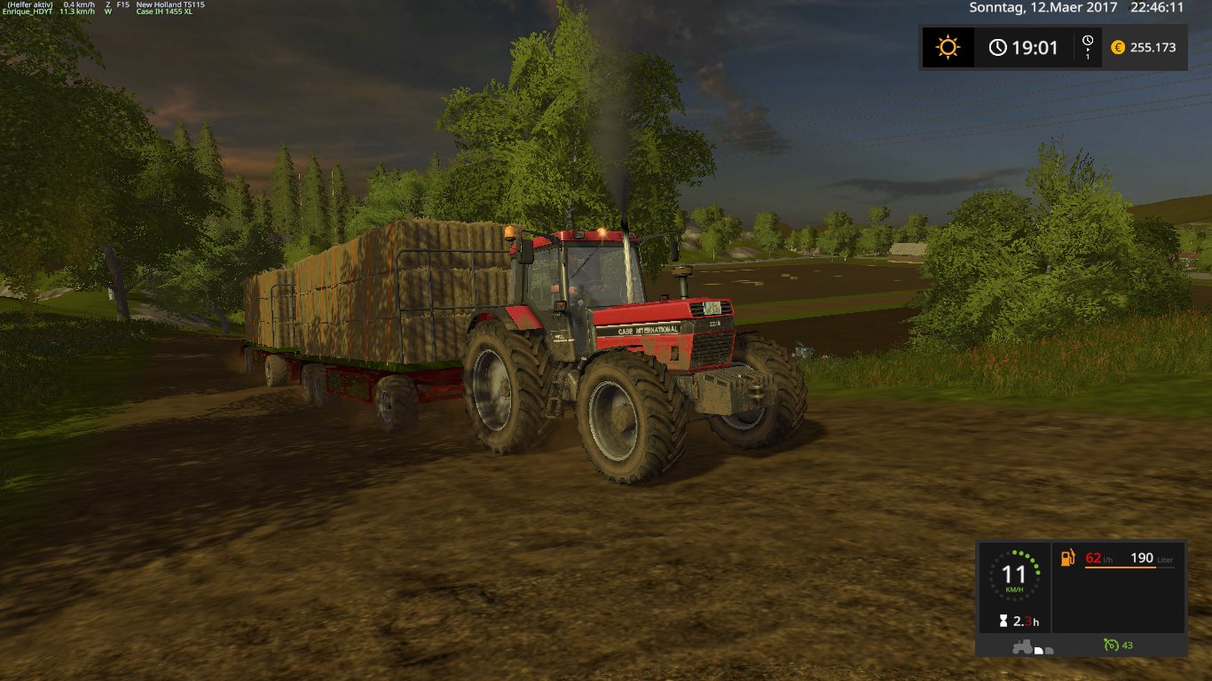 Schön am Ballen transportieren